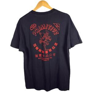Primitive x Huy Frog Saucy T-shirt Men’s L - Streetwear Punk Skater Preppy Trap